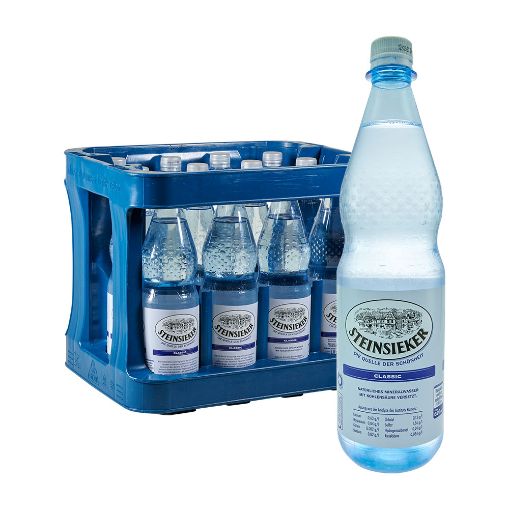 Steinsieker Mineralwasser Classic 12 x 1L PET